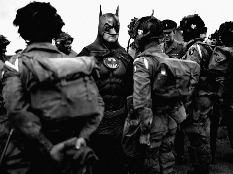 Superheroes at Super Moments in History | Slate