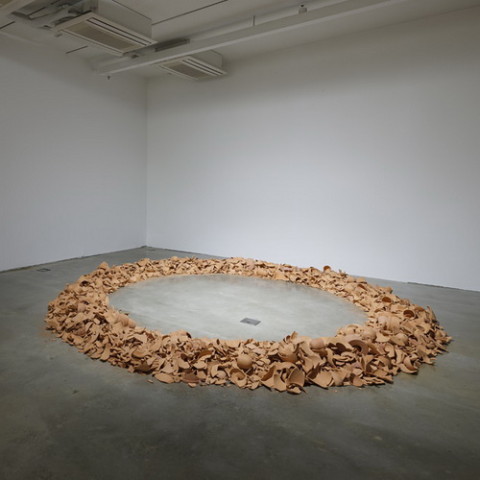 Albert Yonathan Setyawan present terracotta pottery works Cosmic Labyrinth: the Bells in SongEun ArtSpace | Tinuku