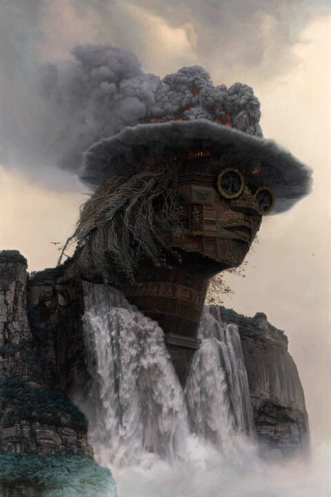 Revels of the Rock Gods – Surrealist Painter | Tutt’Art