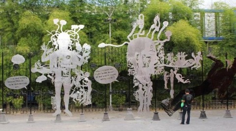 Entang Wiharso Pamer Karya di Pameran Seni Kontemporer Wuzhen | detikHot