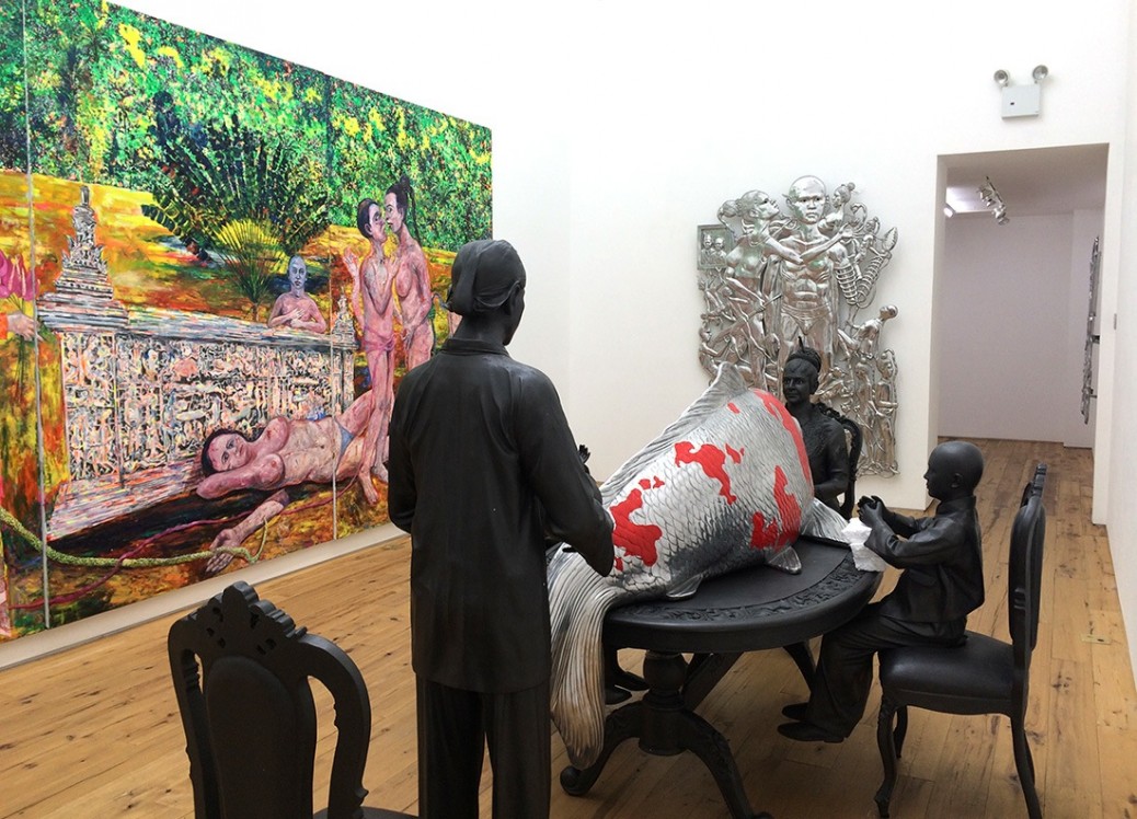 Installation view, ‘Entang Wiharso’ at Marc Straus (all images courtesy Marc Straus)