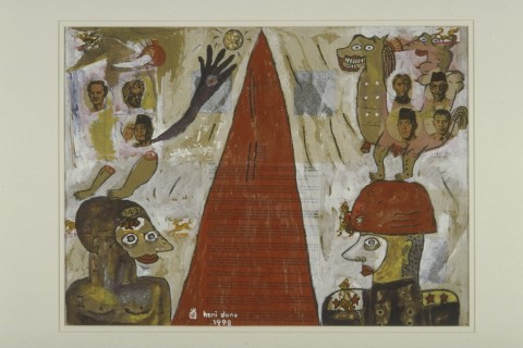 Grotesque Chimeras and Shifting Compositions: The Empowering Borderless World of Heri Dono’s Two Party Border | Singapore Art Museum