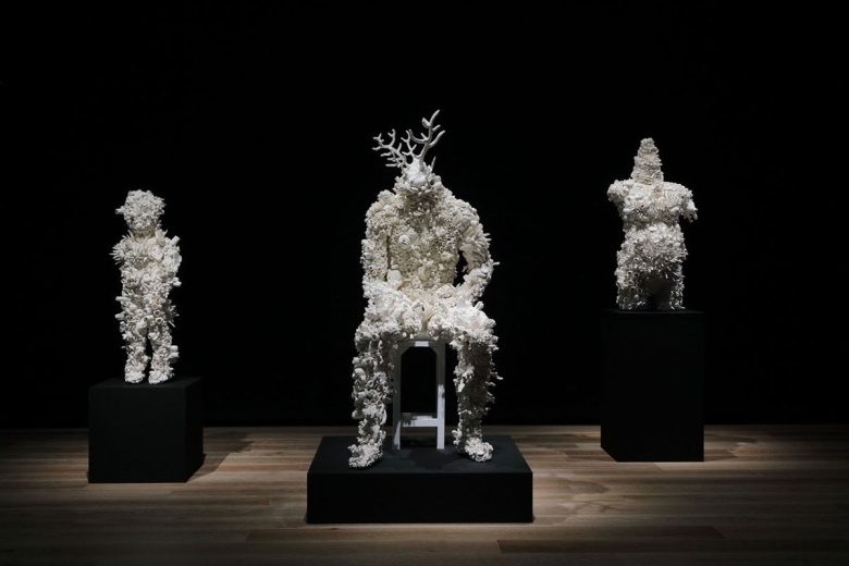 Ken + Julia Yonetani, Dysbiotica. Photograph by MIYAJIMA Kei, image courtesy of Ken + Julia Yonetani and Mizuma Art Gallery