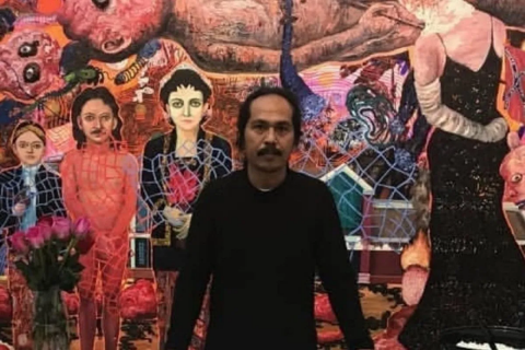 Entang Wiharso dan perjalanan seninya dua tahun terakhir | Antara