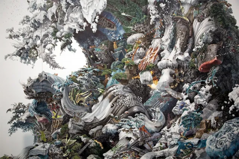 Are These Giant Chaotic Illustrations Predicting Natural Disasters? | Vice