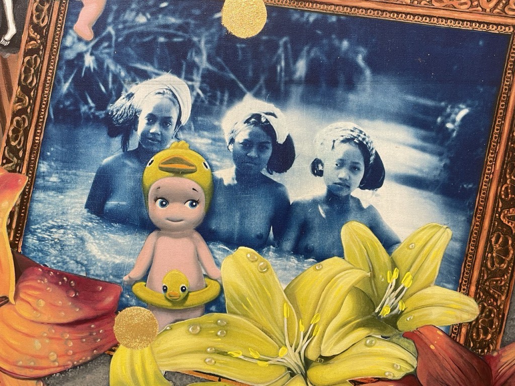 Detail image of “Reunion in the Pool of Time (The descendant emerge series), 2025”